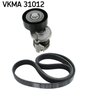 SET CUREA TRANSMISIE CU CANELURI SKF VKMA 31012 - Compatibil cu SEAT, SKODA, VW