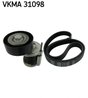 Set curea transmisie cu caneluri SKF VKMA 31098