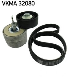 Set curea transmisie cu caneluri SKF VKMA 32080