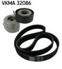 Set curea transmisie cu caneluri SKF VKMA 32086