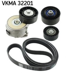 Set curea transmisie cu caneluri SKF VKMA 32201