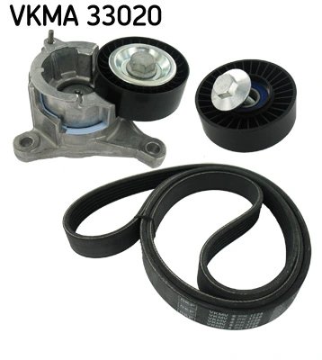 SET CUREA TRANSMISIE CU CANELURI SKF VKMA 33020 - Compatibil cu CITROEN, PEUGEOT