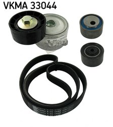 Set curea transmisie cu caneluri SKF VKMA 33044