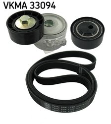 SET CUREA TRANSMISIE CU CANELURI SKF VKMA 33094 - Compatibil cu CITROEN, FIAT, LANCIA, PEUGEOT