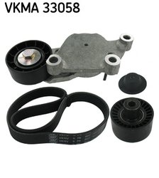 Set curea transmisie cu caneluri SKF VKMA 33058