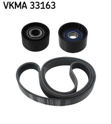 Set curea transmisie cu caneluri SKF VKMA 33163