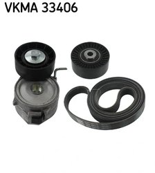 Set curea transmisie cu caneluri SKF VKMA 33406