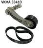Set curea transmisie cu caneluri SKF VKMA 33410