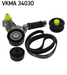 Set curea transmisie cu caneluri SKF VKMA 34030