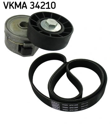 Set curea transmisie cu caneluri SKF VKMA 34210