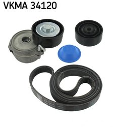 Set curea transmisie cu caneluri SKF VKMA 34120