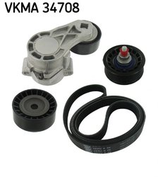 Set curea transmisie cu caneluri SKF VKMA 34708