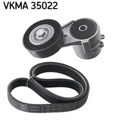 Set curea transmisie cu caneluri SKF VKMA 35022