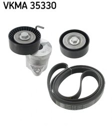Set curea transmisie cu caneluri SKF VKMA 35330