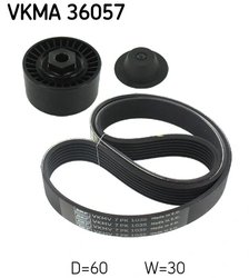 Set curea transmisie cu caneluri SKF VKMA 36057