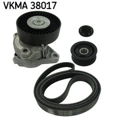 SET CUREA TRANSMISIE CU CANELURI SKF VKMA 38017 - Compatibil cu CHRYSLER, MERCEDES-BENZ