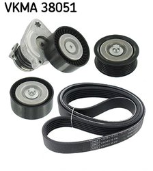 SET CUREA TRANSMISIE CU CANELURI SKF VKMA 38051 - Compatibil cu MERCEDES-BENZ