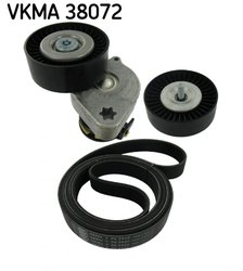 Set curea transmisie cu caneluri SKF VKMA 38072