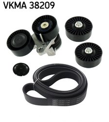 Set curea transmisie cu caneluri SKF VKMA 38209