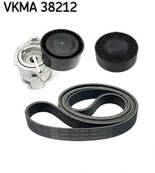 Set curea transmisie cu caneluri SKF VKMA 38212