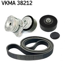 Set curea transmisie cu caneluri SKF VKMA 38212