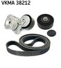 Set curea transmisie cu caneluri SKF VKMA 38212