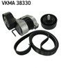 SET CUREA TRANSMISIE CU CANELURI SKF VKMA 38330 - Compatibil cu BMW
