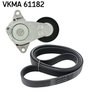 SET CUREA TRANSMISIE CU CANELURI SKF VKMA 61182 - Compatibil cu DAIHATSU, TOYOTA