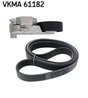 SET CUREA TRANSMISIE CU CANELURI SKF VKMA 61182 - Compatibil cu DAIHATSU, TOYOTA