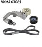 SET CUREA TRANSMISIE CU CANELURI SKF VKMA 63061 - Compatibil cu HONDA