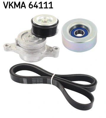 Set curea transmisie cu caneluri SKF VKMA 64111