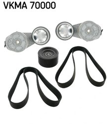 Set curea transmisie cu caneluri SKF VKMA 70000