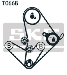 Set distributie curea SKF VKMA 95010
