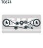SET DISTRIBUTIE CUREA SKF VKMA 98110 - Compatibil cu SUBARU
