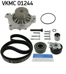 Set distributie curea si pompa apa SKF VKMC 01244
