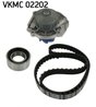 Set distributie curea si pompa apa SKF VKMC 02202