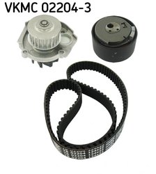 SET DISTRIBUTIE CUREA SI POMPA APA SKF VKMC 02204-3 - Compatibil cu ABARTH, ALFA ROMEO, CHRYSLER, FIAT, JEEP, LANCIA, OPEL, VAUX