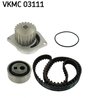 Set distributie curea si pompa apa SKF VKMC 03111