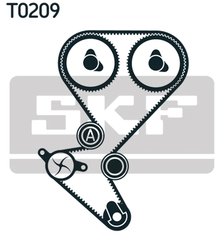 Set distributie curea si pompa apa SKF VKMC 03258