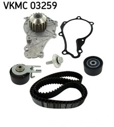 Set distributie curea si pompa apa SKF VKMC 03259