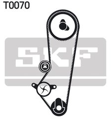 SET DISTRIBUTIE CUREA SI POMPA APA SKF VKMC 04202 - Compatibil cu FORD