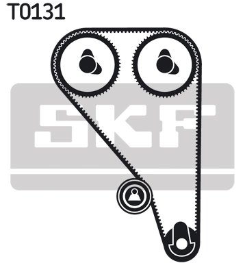 Set distributie curea si pompa apa SKF VKMC 04215
