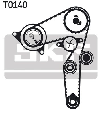 SET DISTRIBUTIE CUREA SI POMPA APA SKF VKMC 05194 - Compatibil cu HOLDEN, OPEL, SAAB, SUZUKI, VAUXHALL