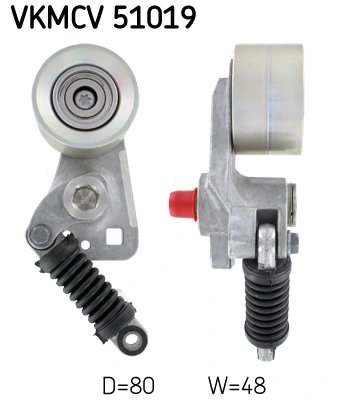 INTINZATOR CUREA DISTRIBUTIE SKF VKMCV 51019 - Compatibil cu MERCEDES-BENZ