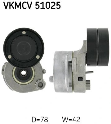 INTINZATOR CUREA DISTRIBUTIE SKF VKMCV 51025 - Compatibil cu MERCEDES-BENZ