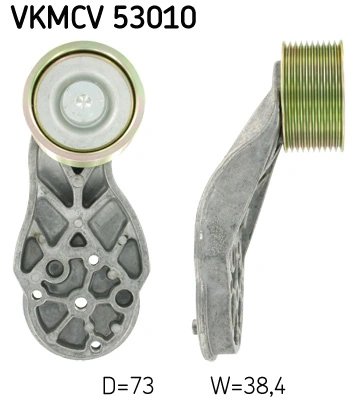 Rola ghidare curea transmisie SKF VKMCV 53010