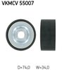 ROLA GHIDARE CUREA TRANSMISIE SKF VKMCV 55007 - Compatibil cu ERF, MAN