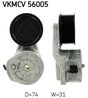 INTINZATOR CUREA DISTRIBUTIE SKF VKMCV 56005 - Compatibil cu SCANIA