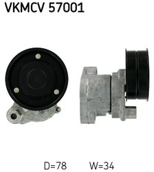 INTINZATOR CUREA DISTRIBUTIE SKF VKMCV 57001 - Compatibil cu DAF