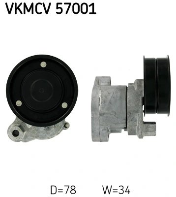 INTINZATOR CUREA DISTRIBUTIE SKF VKMCV 57001 - Compatibil cu DAF